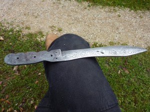 Mein erstes Damaszener-Messer